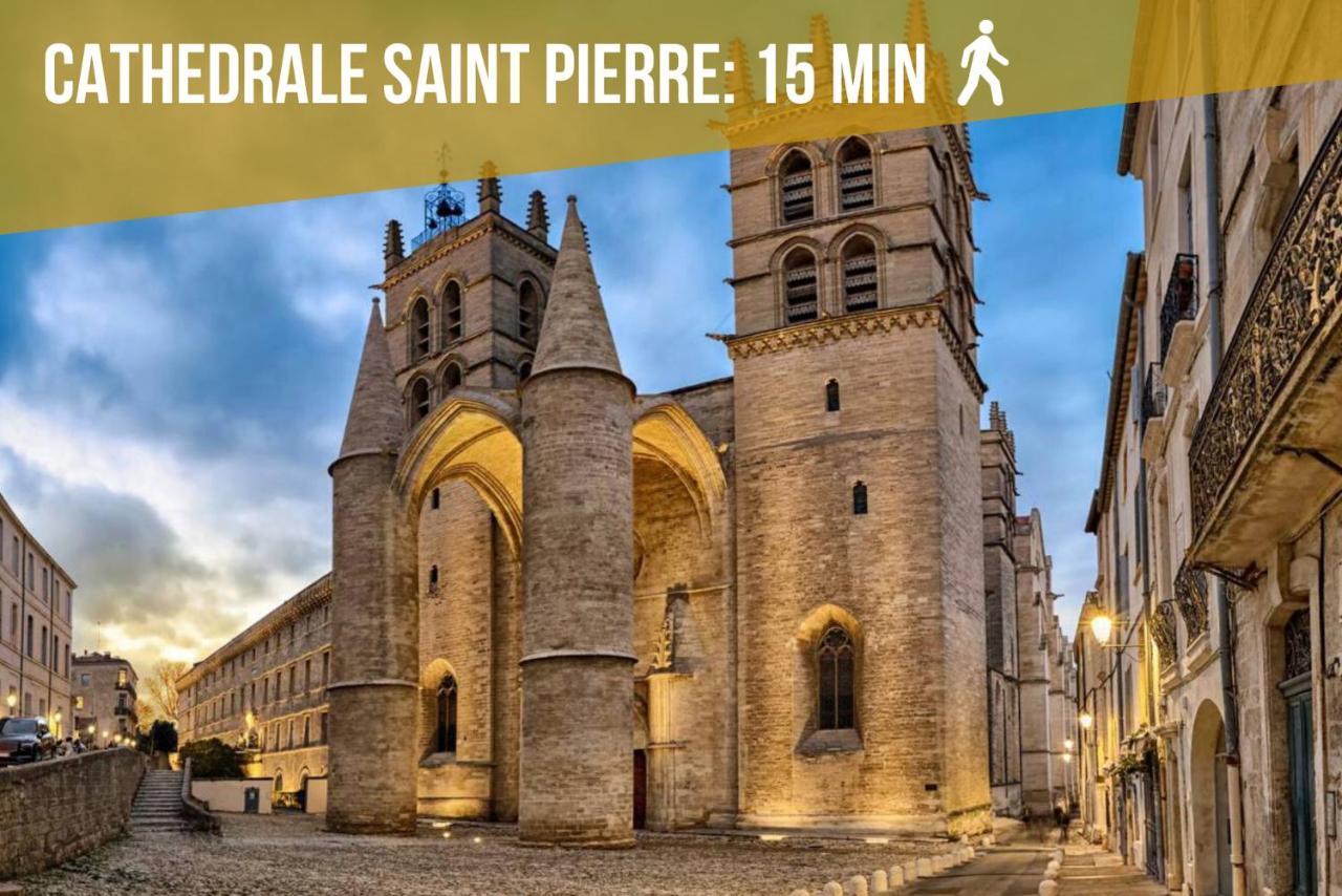 Appartamento Le Saint Roch-Centre-Free Parking-Clim Montpellier Esterno foto