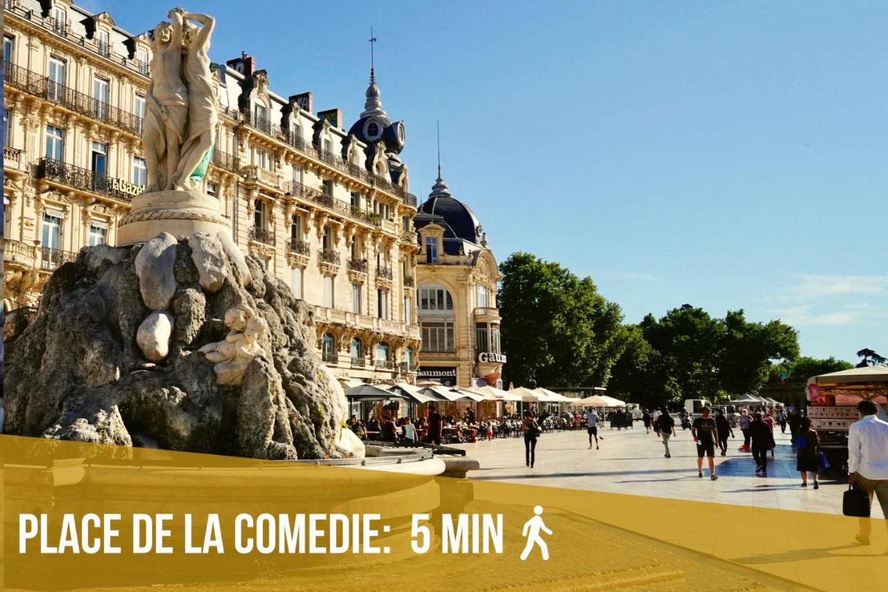 Appartamento Le Saint Roch-Centre-Free Parking-Clim Montpellier Esterno foto