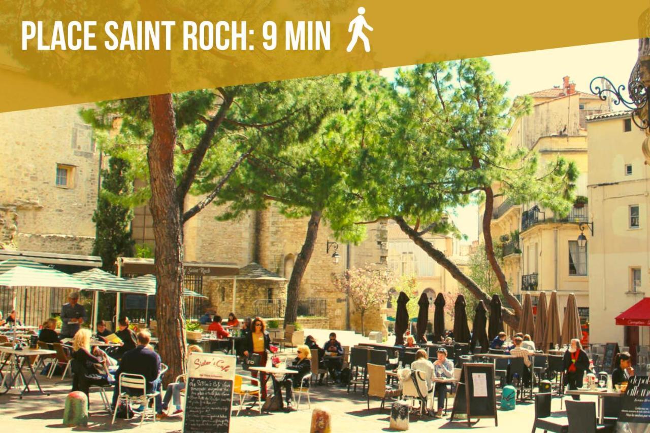 Appartamento Le Saint Roch-Centre-Free Parking-Clim Montpellier Esterno foto